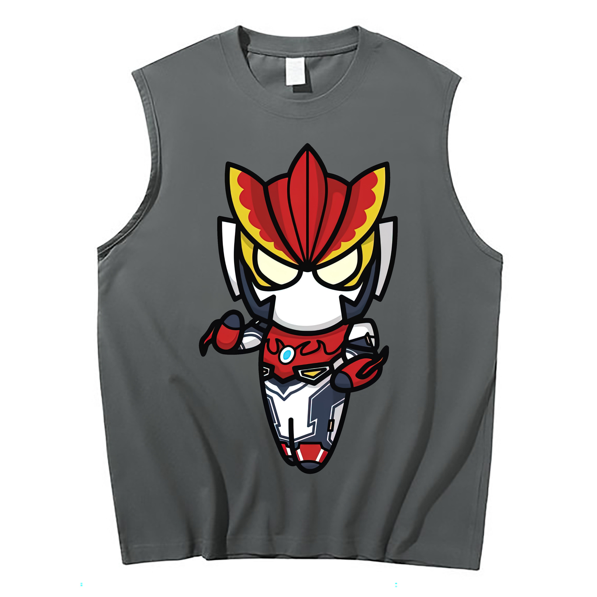 （画像用） ウルトラマン Ultraman コットン100％タンクトップ（フロントプリント）